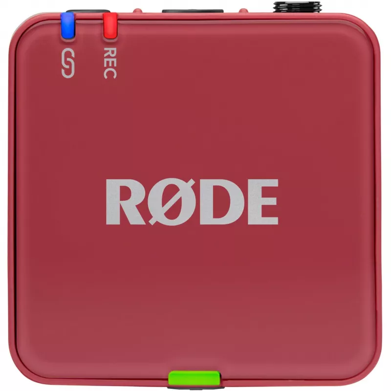 Microfone sem fios Rode Wireless Go III Rosa — transmissão compacta a 2,4 GHz, modelo WIGOGEN3ROS