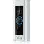 Ring Video Doorbell Pro 2 Plug-in - níquel - aço escovado - casa - 150° - 150° - sem fios - 802.11b,802.11g,Wi-Fi 4 (802.11n),Wi-Fi 5 (802.11ac) (8VRBPZ-0EU0)