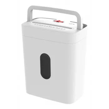 Destruidora de documentos Olympia PS 53 CC Pro — corte cruzado, cesto de 15 L, 68 dB, branco