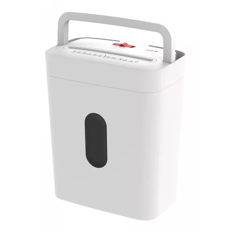 Destruidora de documentos Olympia PS 53 CC Pro — corte cruzado, cesto de 15 L, 68 dB, branco