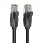 Cabo de rede UTP CAT6 Vention IBEBG RJ45 Ethernet 1000Mbps 1,5m preto