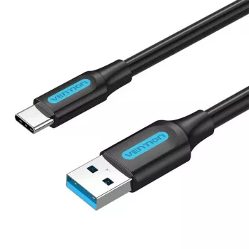 Cabo USB 3.0 A para USB-C Vention COZBH 2m preto PVC