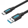 Cabo USB 3.0 A para USB-C Vention COZBH 2m preto PVC