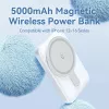 Powerbank Wrl 5000MAH 20W/MAGNETIC preto FHSB0 Vention