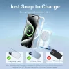 Powerbank Wrl 5000MAH 20W/MAGNETIC preto FHSB0 Vention