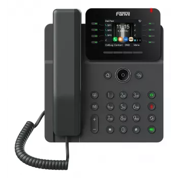 Telefone IP Fanvil V62W preto