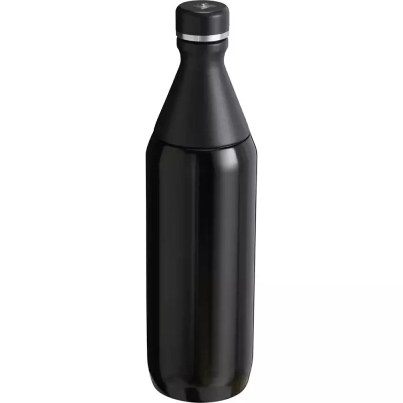 Stanley All Day Slim Garrafa térmica 0,6 L, aço inoxidável, preto, 10-12069-024