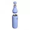 Garrafa térmica STANLEY All Day slim 0,6 l – aço inoxidável com isolamento a vácuo, azul-hortênsia