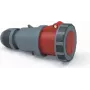 Conector fêmea Bals 63A 5p 400V 6h IP67 3124-1 terminal de parafuso anel de baioneta emborrachado 1 (3124-1)