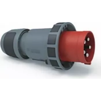 Ficha Bals 125A 5p 400V 6h IP67 2199-1 ligação por parafuso anel de baioneta emborrachado 1 (2199-1)