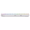 Teclado mecânico compacto sem fios Cherry XTRFY K33 75% QWERTZ alemão branco USB + RF + Bluetooth RGB