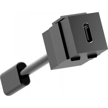 Bachmann USB 3.2 Keystone conector fêmea C para C com Power Delivery 100W (BM0022463)