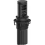 Régua de tomadas Bachmann ELEVATOR2 BM0020498 com 1x CEE7/3 e 2x tomadas Euro, RAL9005, cabo de 2,0 m