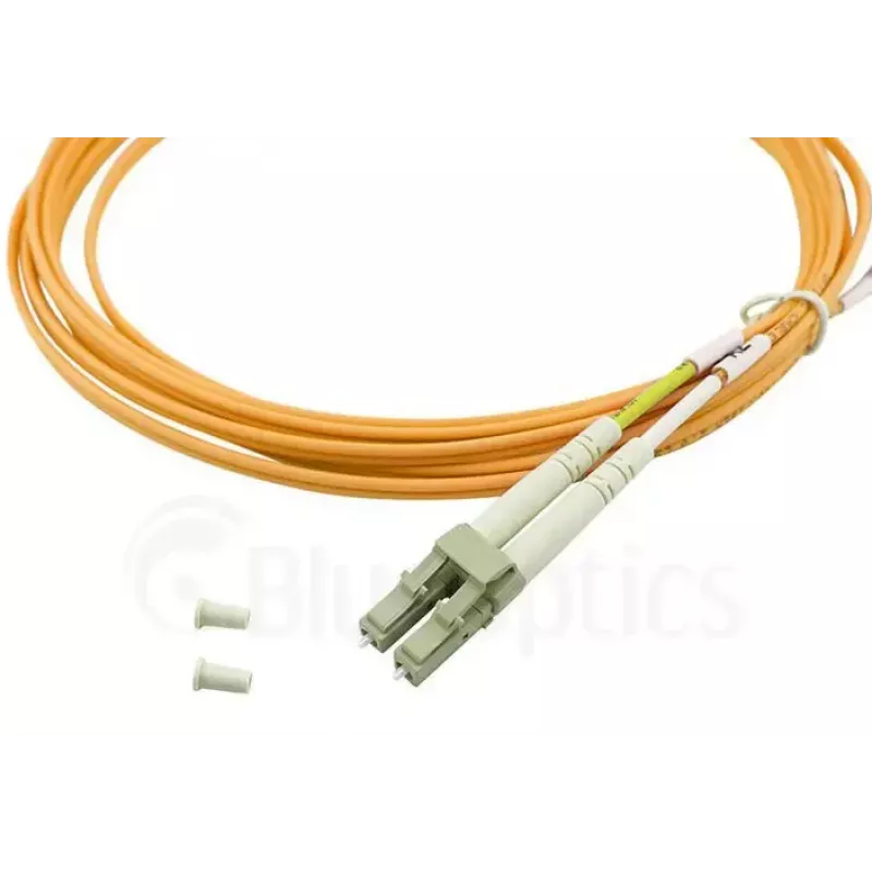 Cabo de fibra ótica duplex BlueOptics CAB-MMF50-LC-LC-3-BO OM2 multimodo LC para LC 3 m laranja