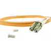 Cabo de fibra ótica duplex BlueOptics CAB-MMF50-LC-LC-3-BO OM2 multimodo LC para LC 3 m laranja