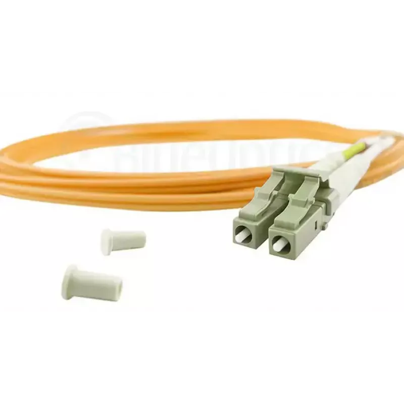Cabo de fibra ótica duplex BlueOptics CAB-MMF50-LC-LC-3-BO OM2 multimodo LC para LC 3 m laranja