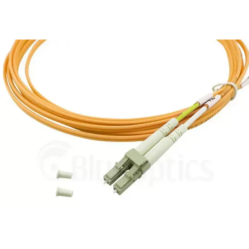 Cabo de fibra ótica multimodo BlueOptics OM2 LC‑LC 10 m laranja - CAB‑MMF50‑LC‑LC‑10‑BO