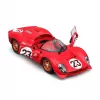 Modelo de supercarro Bburago Ferrari 330 P4 Daytona, pré-montado à escala 1:24