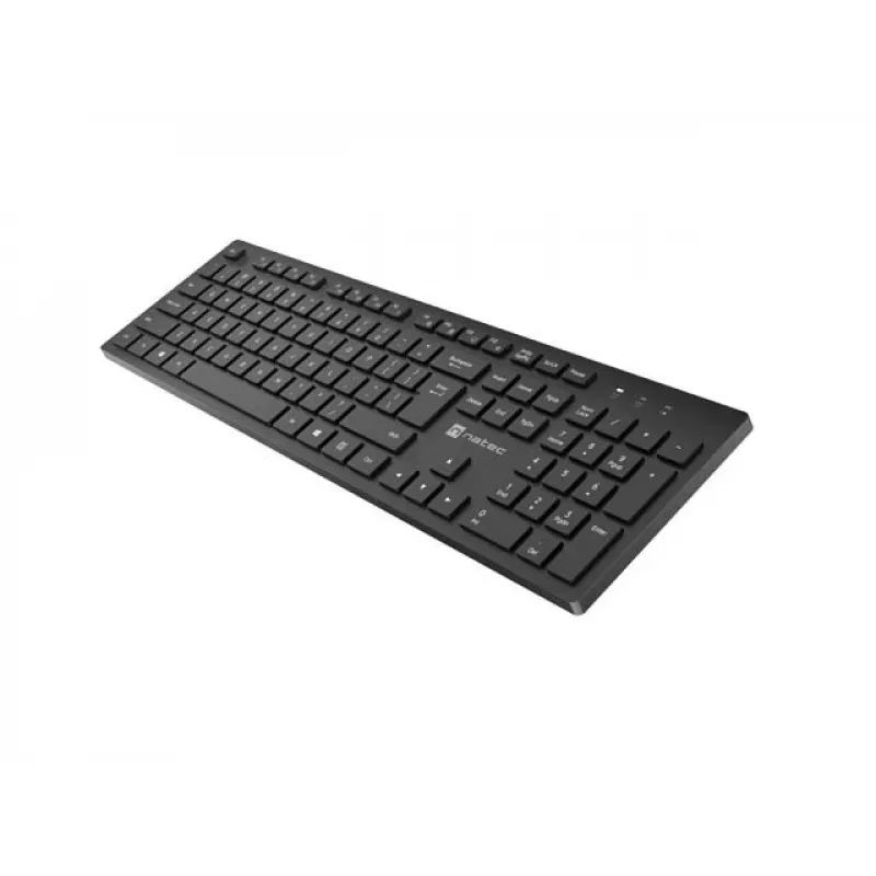 Teclado NATEC HERRING Wireless 2,4 GHz fino layout US