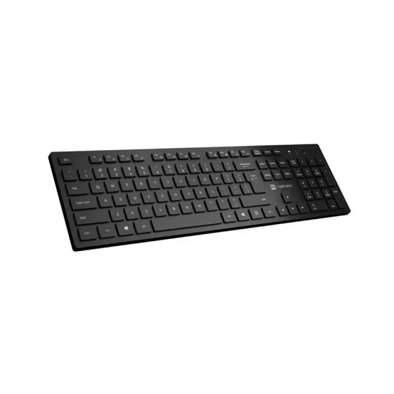 Teclado NATEC HERRING Wireless 2,4 GHz fino layout US