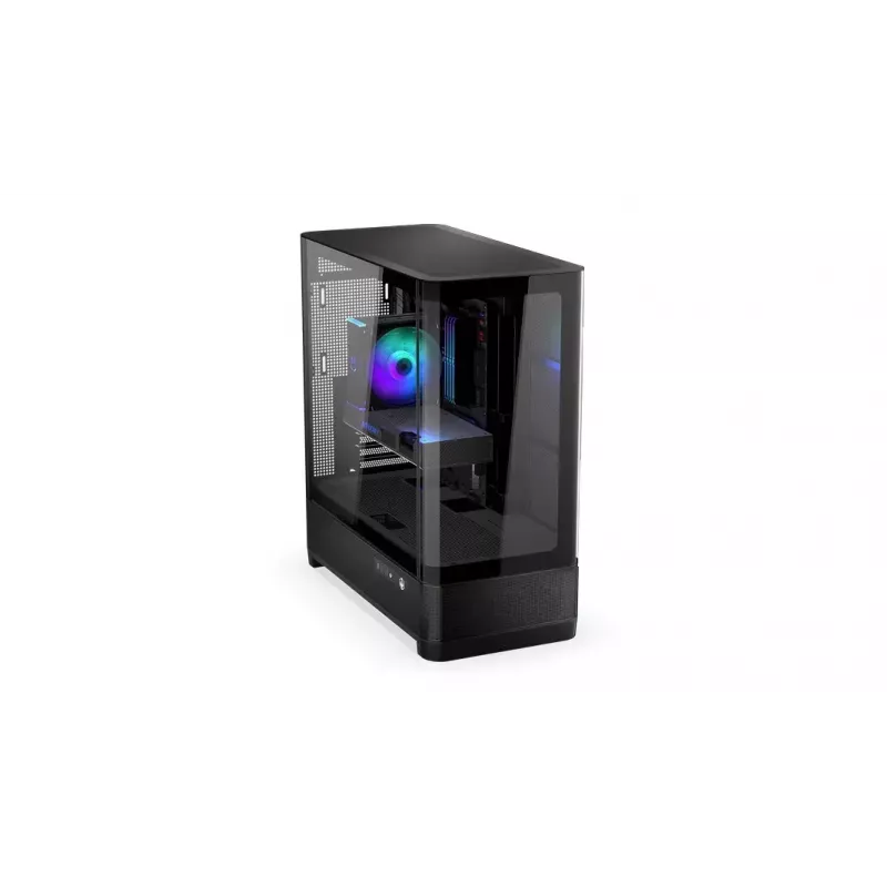 Caixa de computador ENDORFY Aquarius 8000 Flex preta vidro panorâmico