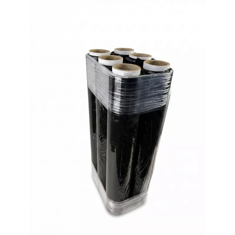 Película estirável preta 23mic 1,5kg x 6 BOX