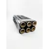 Película estirável preta 23mic 1,5kg x 6 BOX