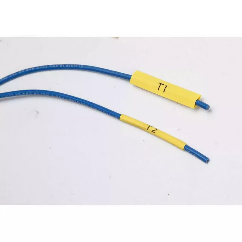 Etiqueta de impressora não adesiva Brady M21-375-C-342-YL, poliolefina, amarelo, 1,64 cm x 2,1 m