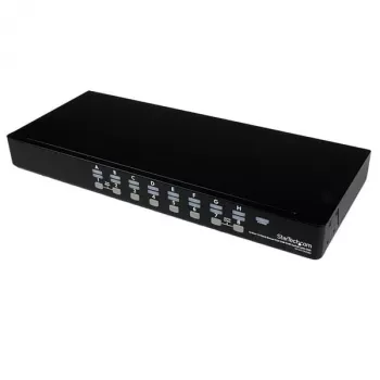 StarTech.com 16-Port 1HE Rackmount USB KVM-Switch com OSD (SV1631DUSBU)
