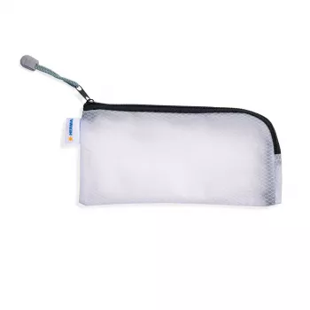 Carteira de viagem Herma Universal Bag Case 23x11 cm preta, material EVA, porta-cartões e documentos