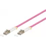 Cabo de fibra ótica InfiniBand LC SC rosa Goobay 95944