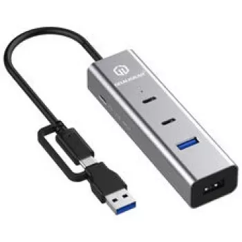 Hub USB GrauGear G-HUB2A2C1-PD 4 portas PD — 2x USB-C, 2x USB-A