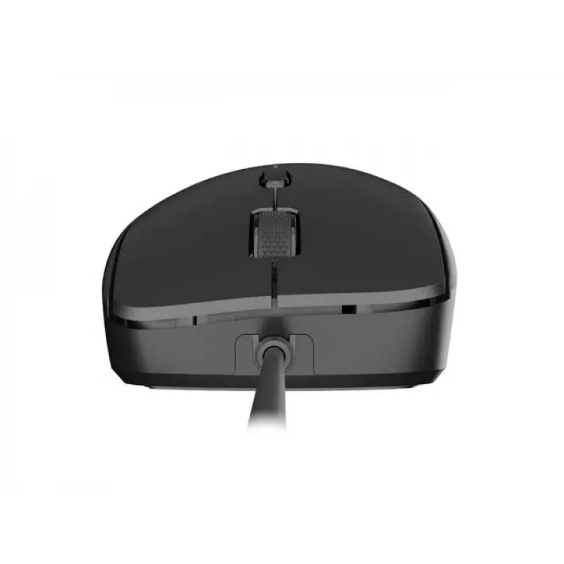 Rato laser com fio NATEC Hawk 2, preto, até 2400 DPI