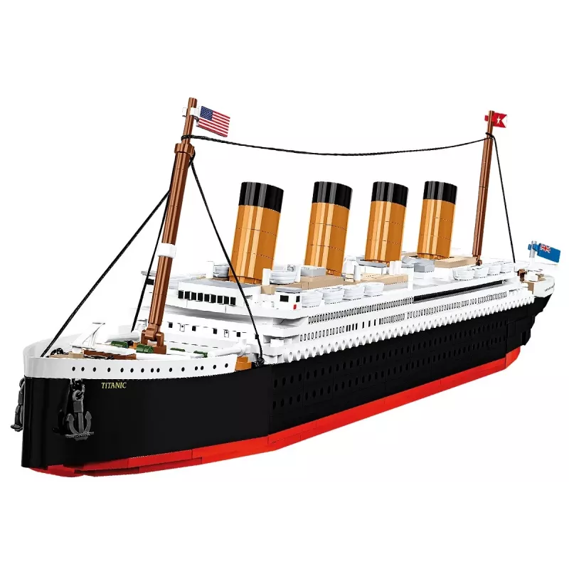 Kit de montagem Cobi R.M.S. Titanic, 848 peças, modelo de navio colecionável