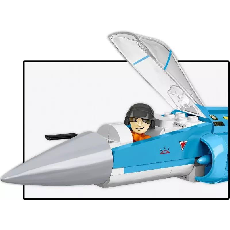 Kit de montagem Cobi Mirage 2000-5F, série Armed Forces, 495 peças, escala 1:48