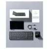 Teclado Bluetooth sem fios tamanho completo Inateck N0135 preto — QWERTZ, interruptores de tesoura