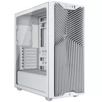 Caixa para PC Corsair 3200D RS, Midi-Tower, ATX, Tempered Glass - branco