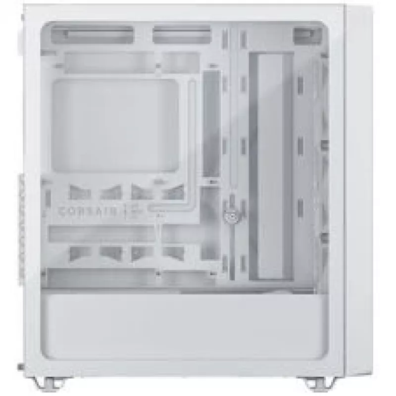 Caixa para PC Corsair 3200D RS, Midi-Tower, ATX, Tempered Glass - branco