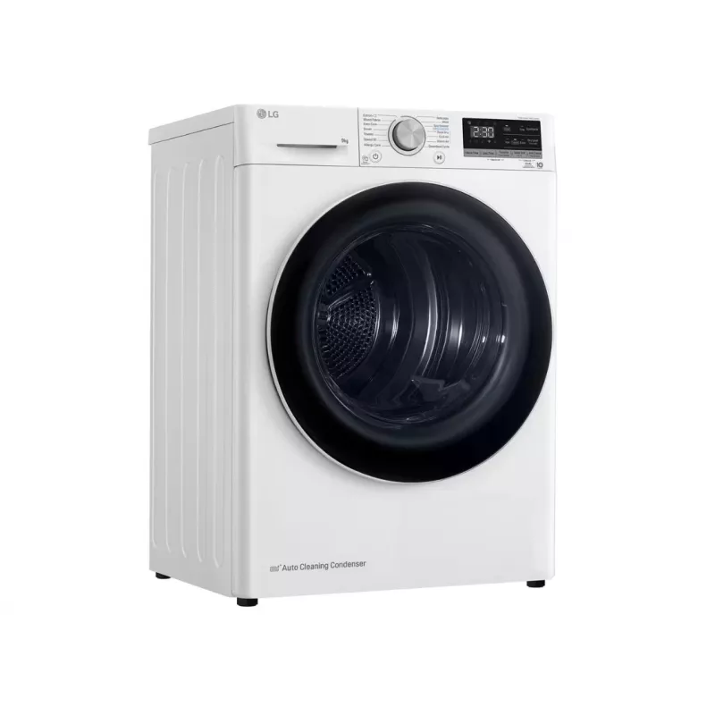 LG RH90V9AV4N, bomba de calor, 9 kg, profundidade 66 cm - máquina de secar roupa