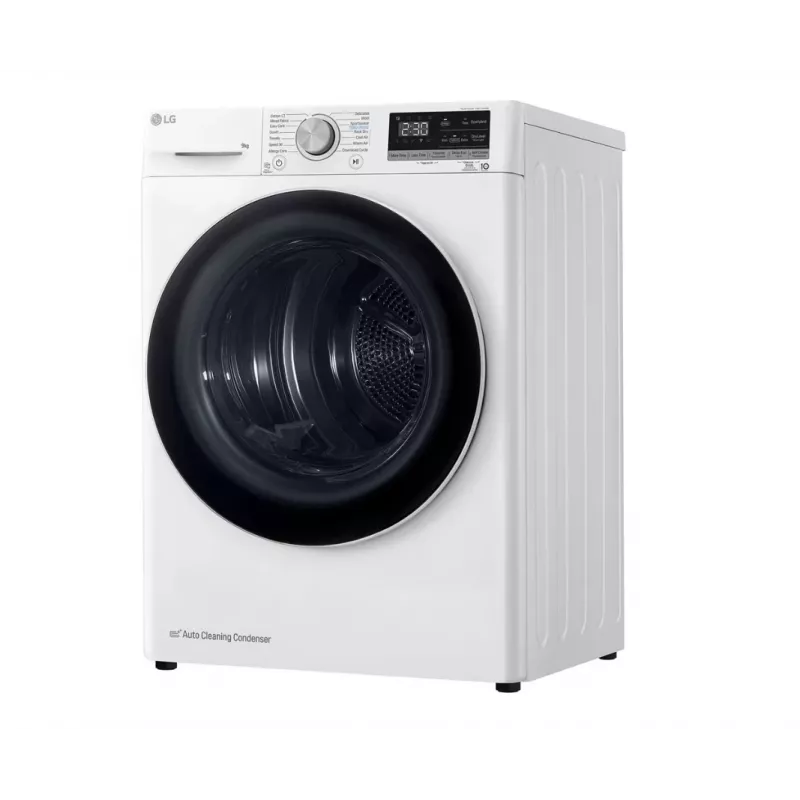 LG RH90V9AV4N, bomba de calor, 9 kg, profundidade 66 cm - máquina de secar roupa