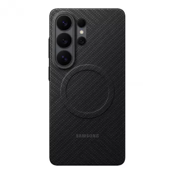 Capa magnética em carbono SAMSUNG para Galaxy S26 Ultra preto (EF-KS948SNEGWW)