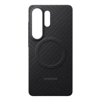 Capa magnética em carbono SAMSUNG para Galaxy S26 Ultra preto (EF-KS948SNEGWW)