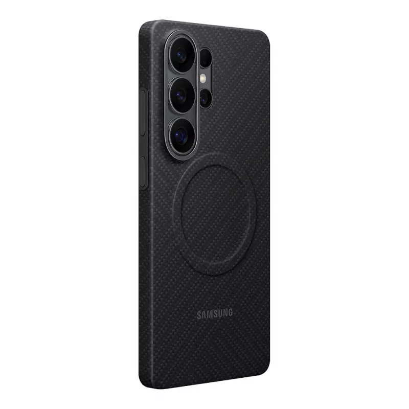 Capa magnética em carbono SAMSUNG para Galaxy S26 Ultra preto (EF-KS948SNEGWW)