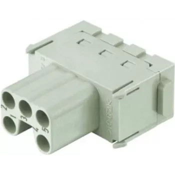 Conector retangular industrial Han 5 Mod bu-ES 16A da Harting, modelo 09 14 005 2716
