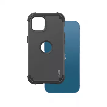 Capa PanzerGlass CARE by moda para iPhone 14 13 FORCE preta