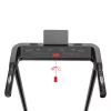 Passadeira elétrica dobrável Rebel RBA-1018 – passadeira doméstica compacta, 12 km/h, 15 programas, peso máximo do utilizador 120 kg, ecrã LCD
