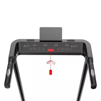 Passadeira elétrica dobrável Rebel RBA-1018 – passadeira doméstica compacta, 12 km/h, 15 programas, peso máximo do utilizador 120 kg, ecrã LCD