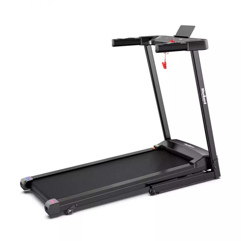 Passadeira elétrica dobrável Rebel RBA-1018 – passadeira doméstica compacta, 12 km/h, 15 programas, peso máximo do utilizador 120 kg, ecrã LCD