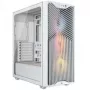 Caixa de PC Corsair 3200D RS ARGB, Midi-Tower, ATX, vidro temperado - branco
