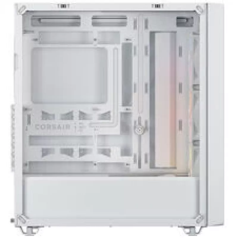 Caixa de PC Corsair 3200D RS ARGB, Midi-Tower, ATX, vidro temperado - branco